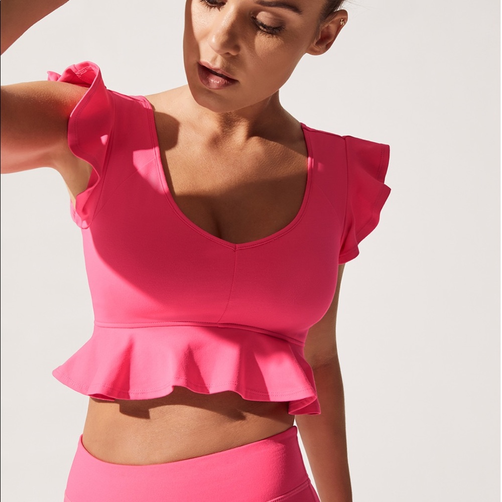 Free People Virgo Performance Crop Top